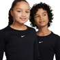 Nike Girls TF ADP One LS Top Black, BLACK