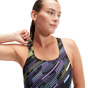 Speedo Digital Printed Medalist Womens Swimsuit