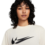 Nike Oversized Swoosh Logo Boyfriend T-Shirt
