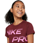 Nike Dri-FIT Cotton Sport Essential+ Girls Cropped T-Shirt