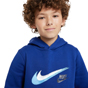 Nike Sportswear Boys Fleece Pullover Graphic Hoodie