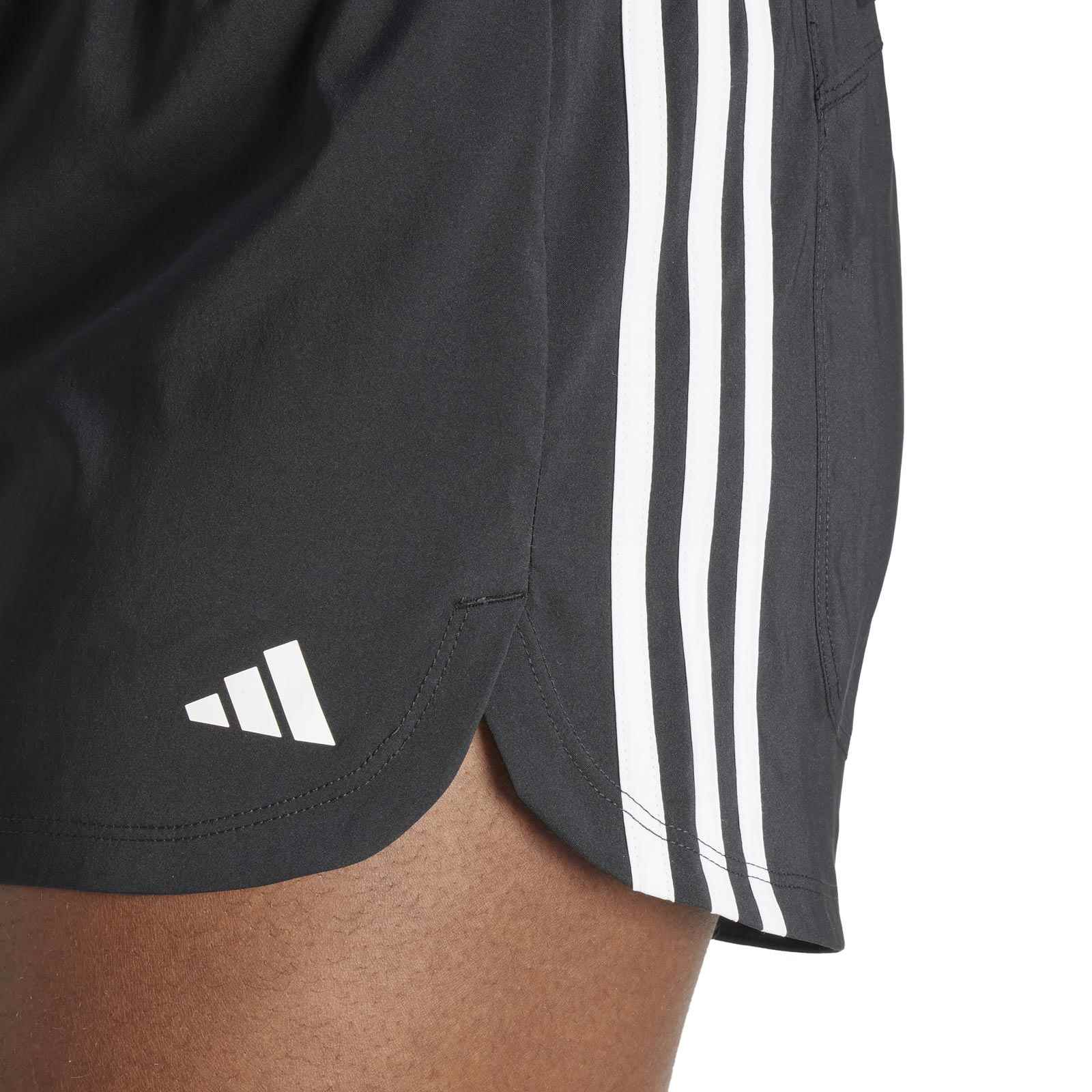ADIDAS PACER 3INCH WOVEN HIGH-RISE WOMENS SHORTS