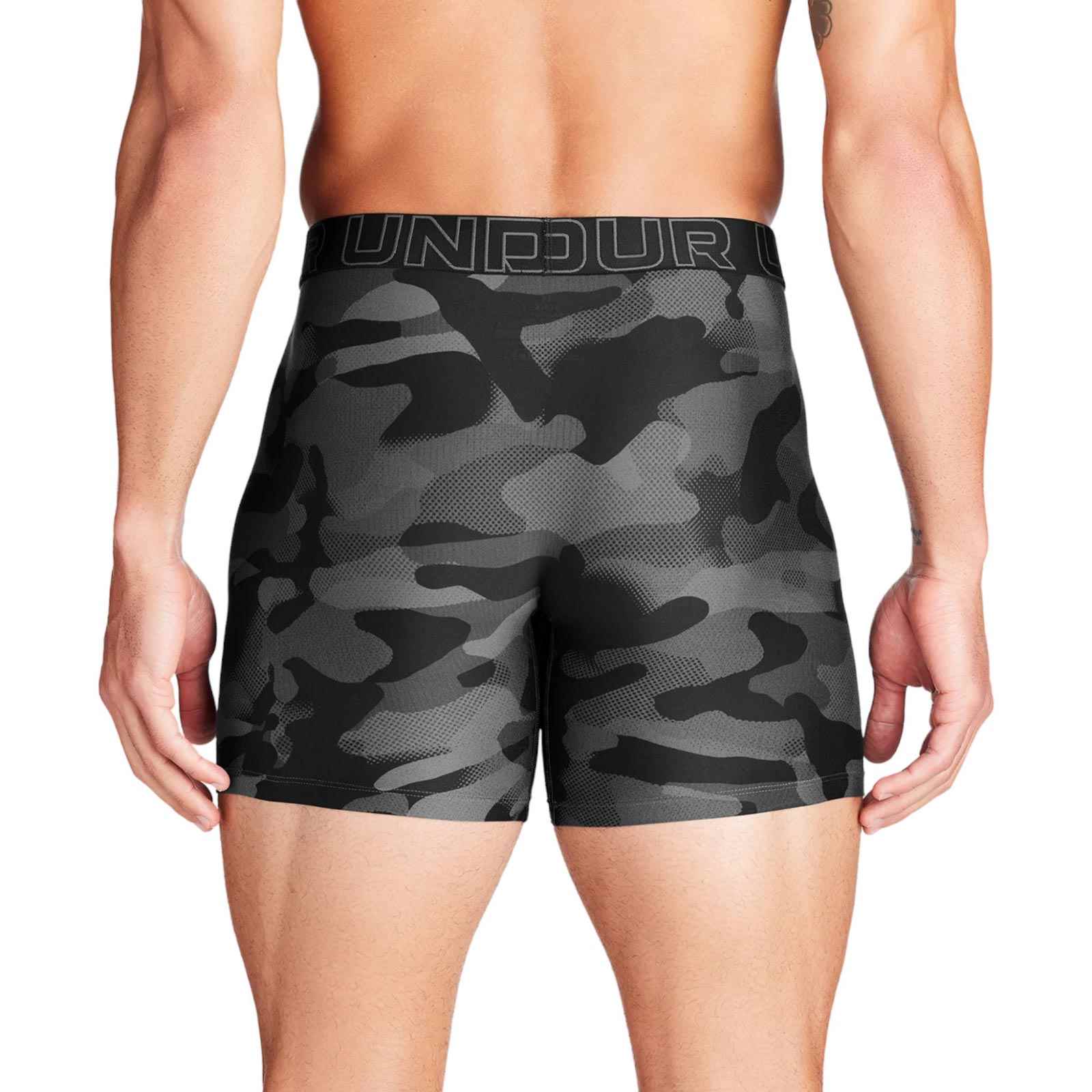 UNDER ARMOUR PERFORMANCE TECH 6INCH 3-PACK BOXERS