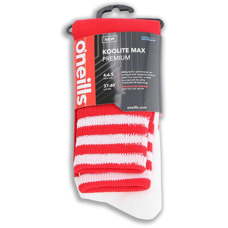 O'NEILLS KIDS SOCK RED/WHITE B, BYS, RED