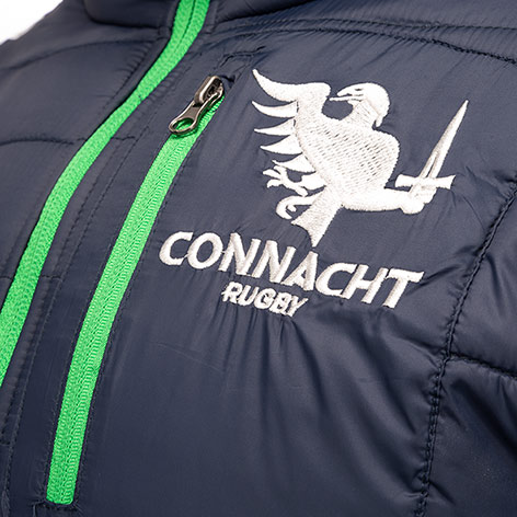 BLK Connacht 2022/23 Hybrid Half Zip Jacket