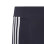 adidas Girls Essentials 3-Stripes Cotton Leggings