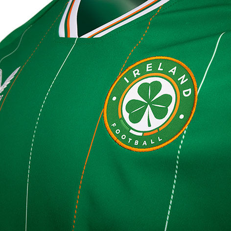 Castore Ireland Football 2023 Kids Home Short-Sleeve Jersey