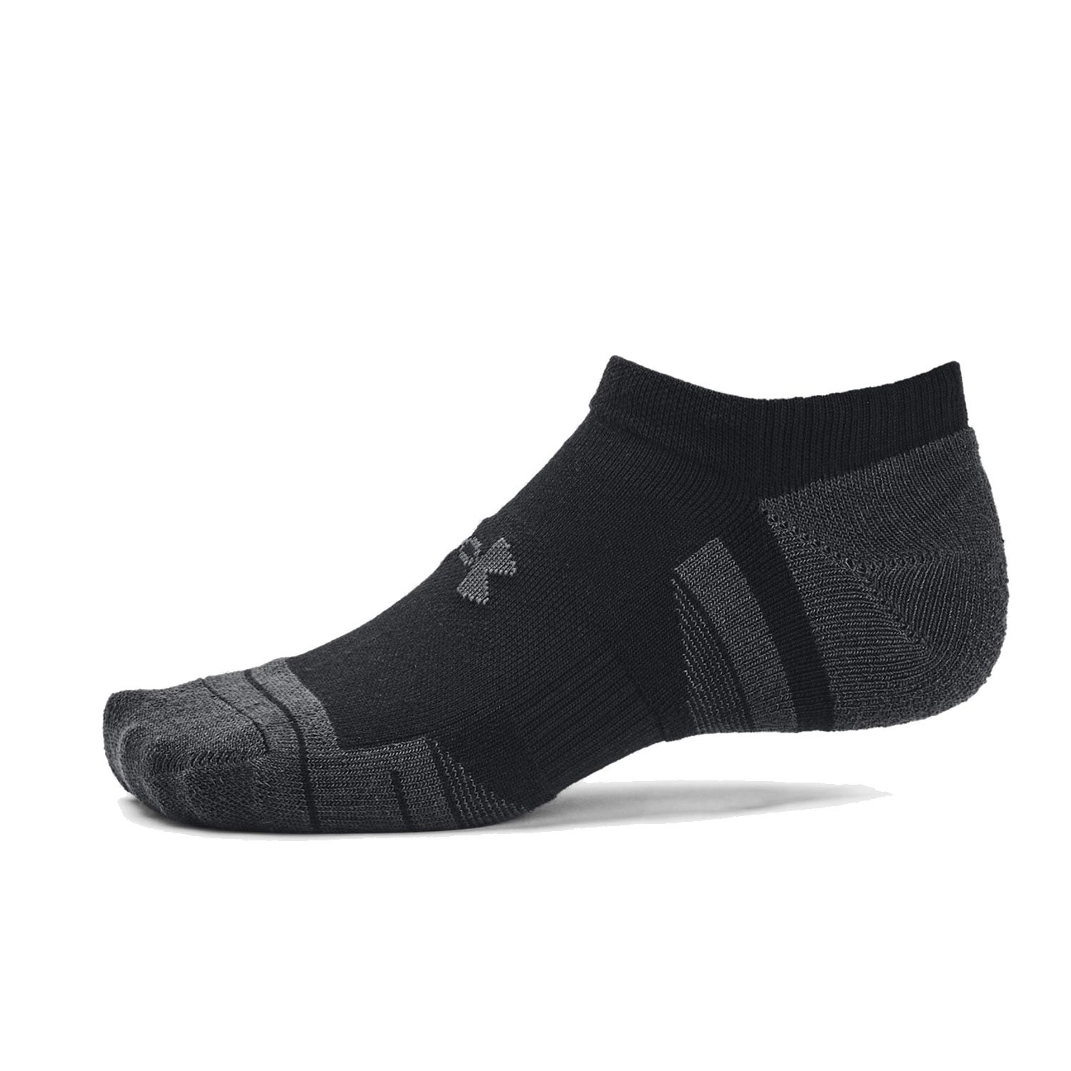 UNDER ARMOUR PERFORMANCE TECH 3 PACK NO SHOW SOCKS