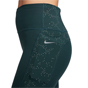 Nike Fast Womens Mid-Rise 7/8 Printed Leggings with Pockets