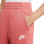 Nike Sportswear Club Fleece Kids High-Waisted Fitted Pants