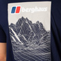 Berghaus Mountain House Lineation Mens Short Sleeved T-Shirt
