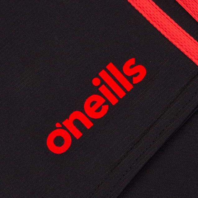 O'NEILLS MOURNE SHORTS BLK/RED, 30, BLK