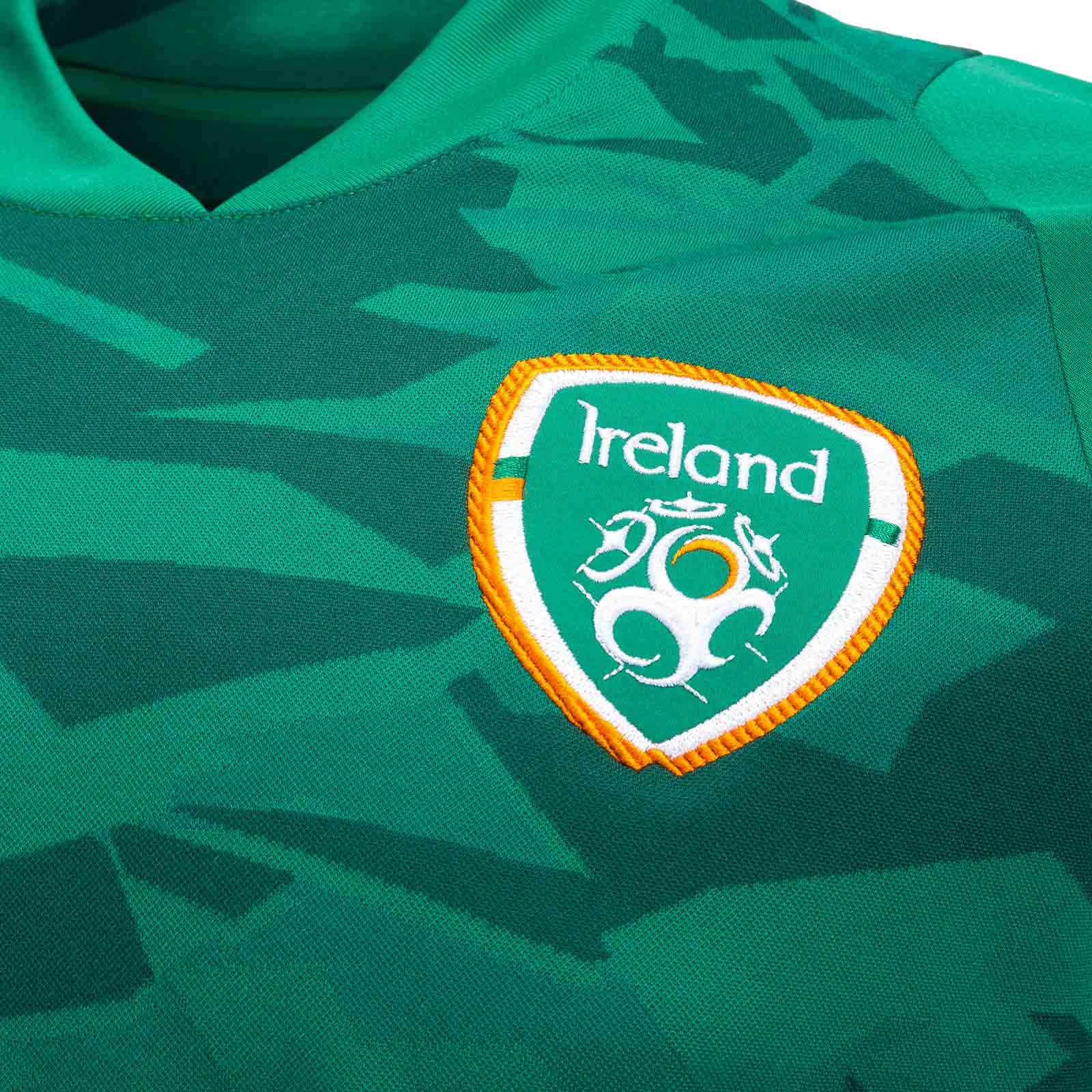 UMBRO IRELAND FAI 2022 HOME LONG SLEEVE JERSEY