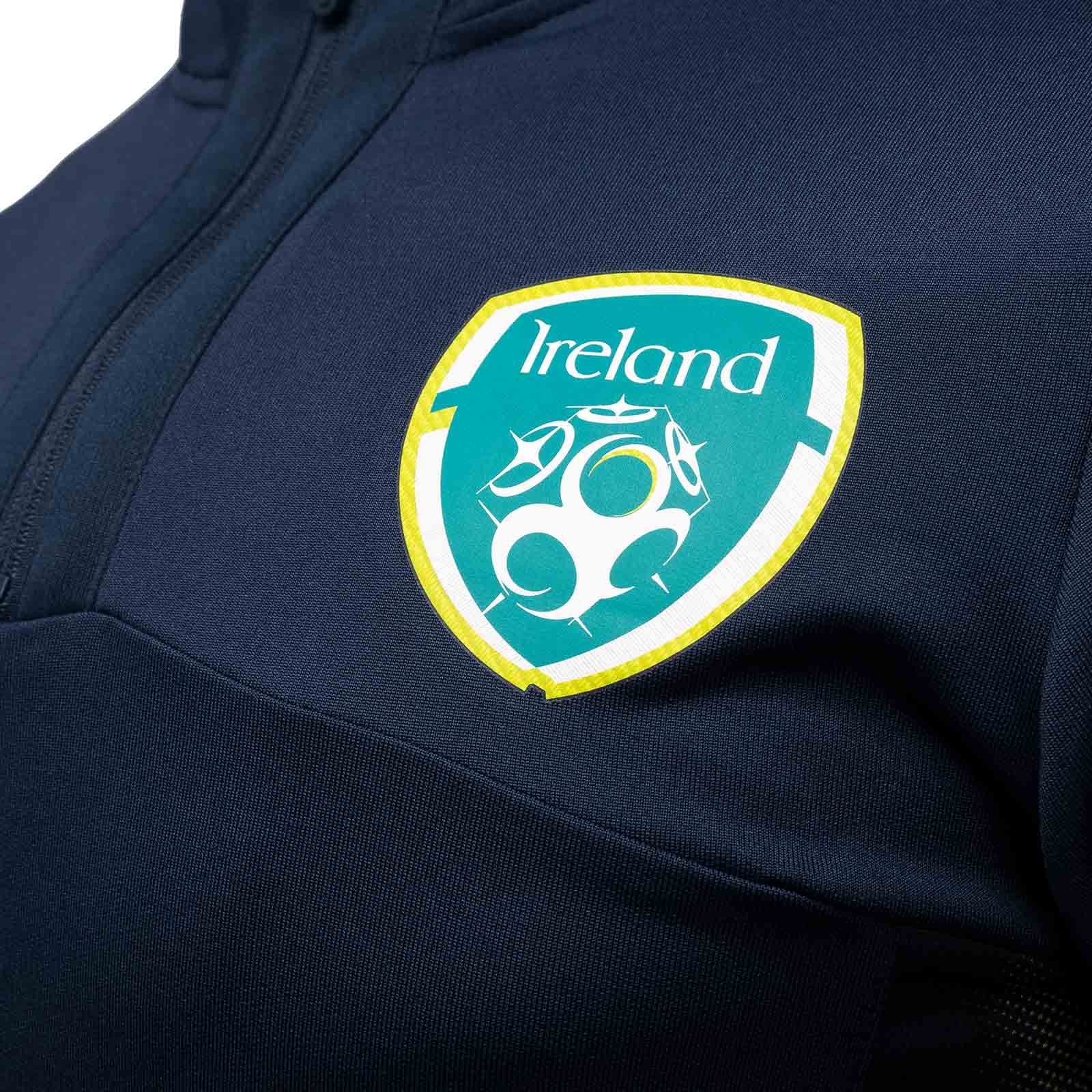 UMBRO FAI IRELAND 2022 KIDS HALF-ZIP TOP