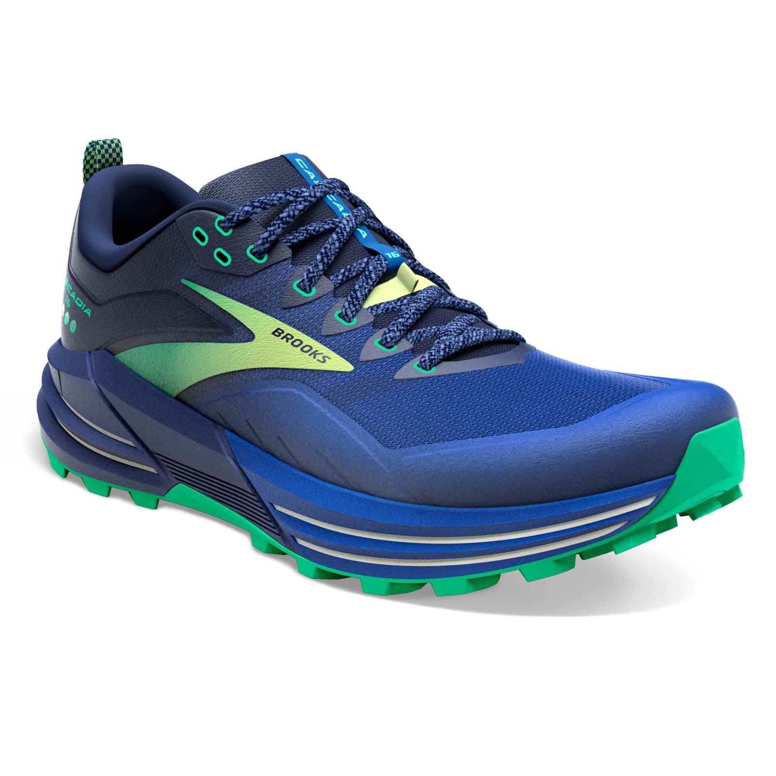 Brooks Cascadia 16 Mens Trail Running Shoes, Running, Footwear, Men, Elverys