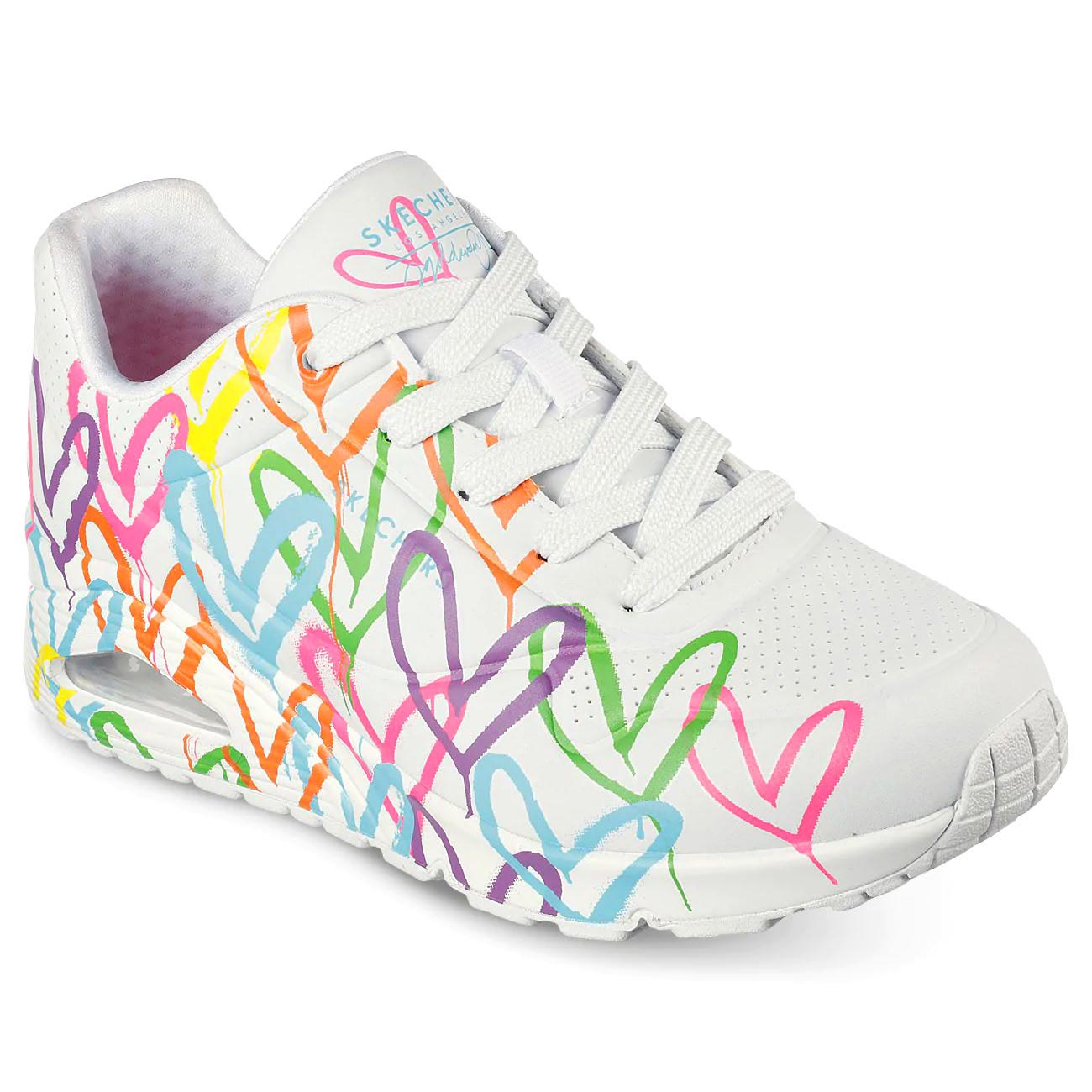 Skechers Uno Love Hearts Womens Shoes | Trainers | Footwear | Women ...