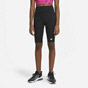 Nike Girls Swoosh Bike 9 IN Short Black