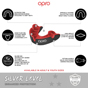 Opro Self-Fit Mouthguard - Silver Level