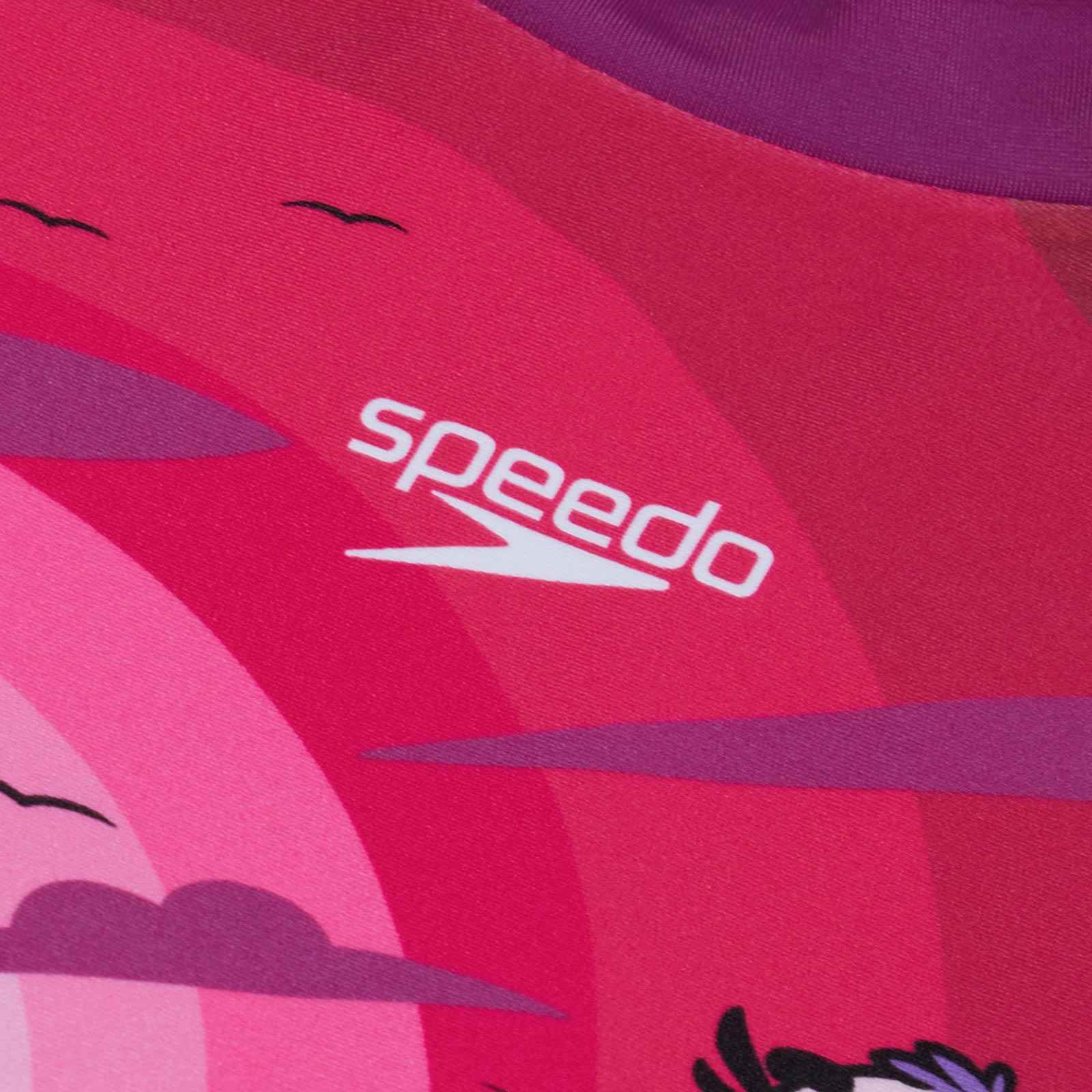 SPEEDO INFANT GIRLS LEARN TO SWIM SUN PROTECTION TOP & SHORTS