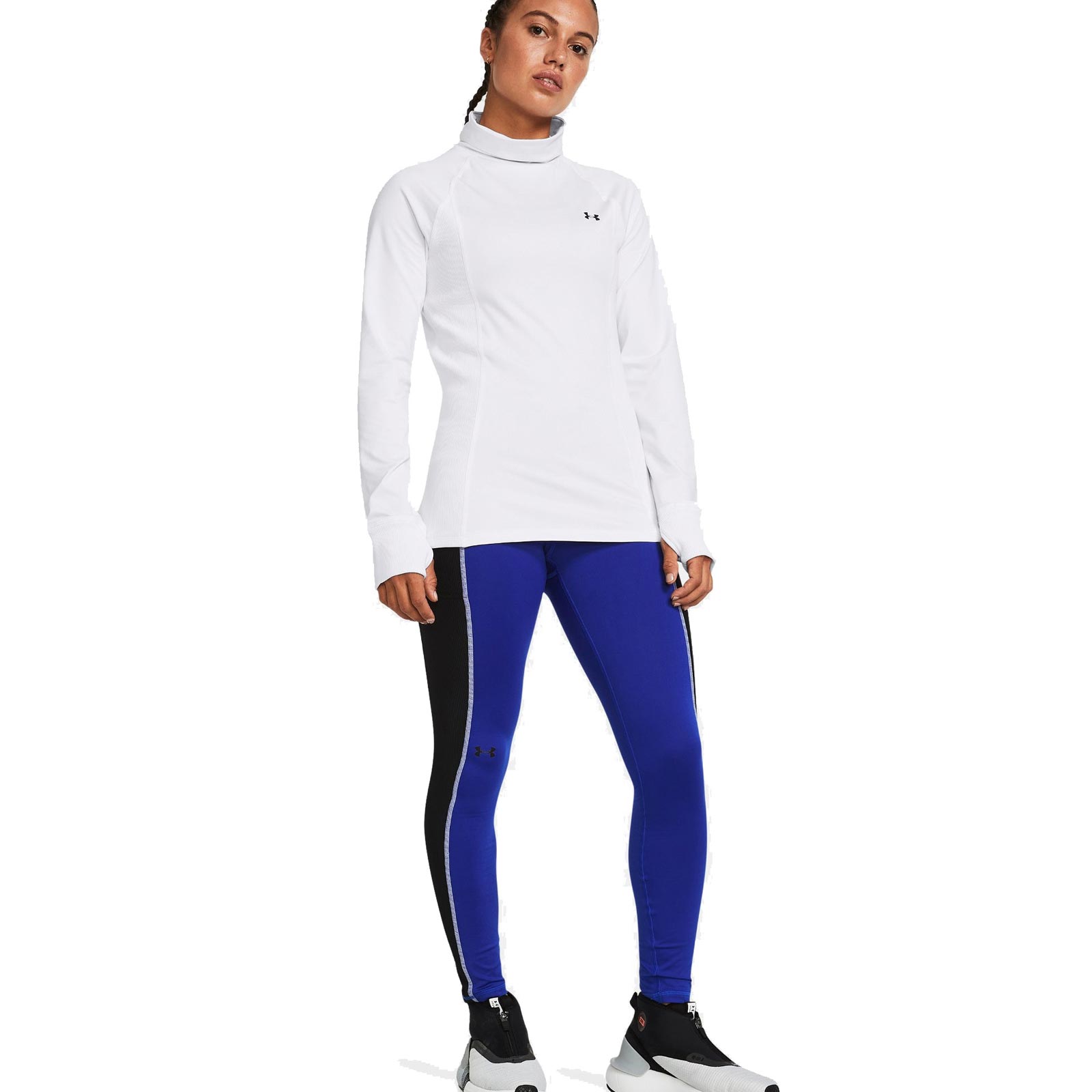 UNDER ARMOUR TRAIN COLD WEATHER FUNNEL NECK WOMENS TOP