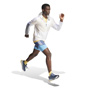 adidas Own-The-Run 3-Stripes 2-in-1 Mens Shorts
