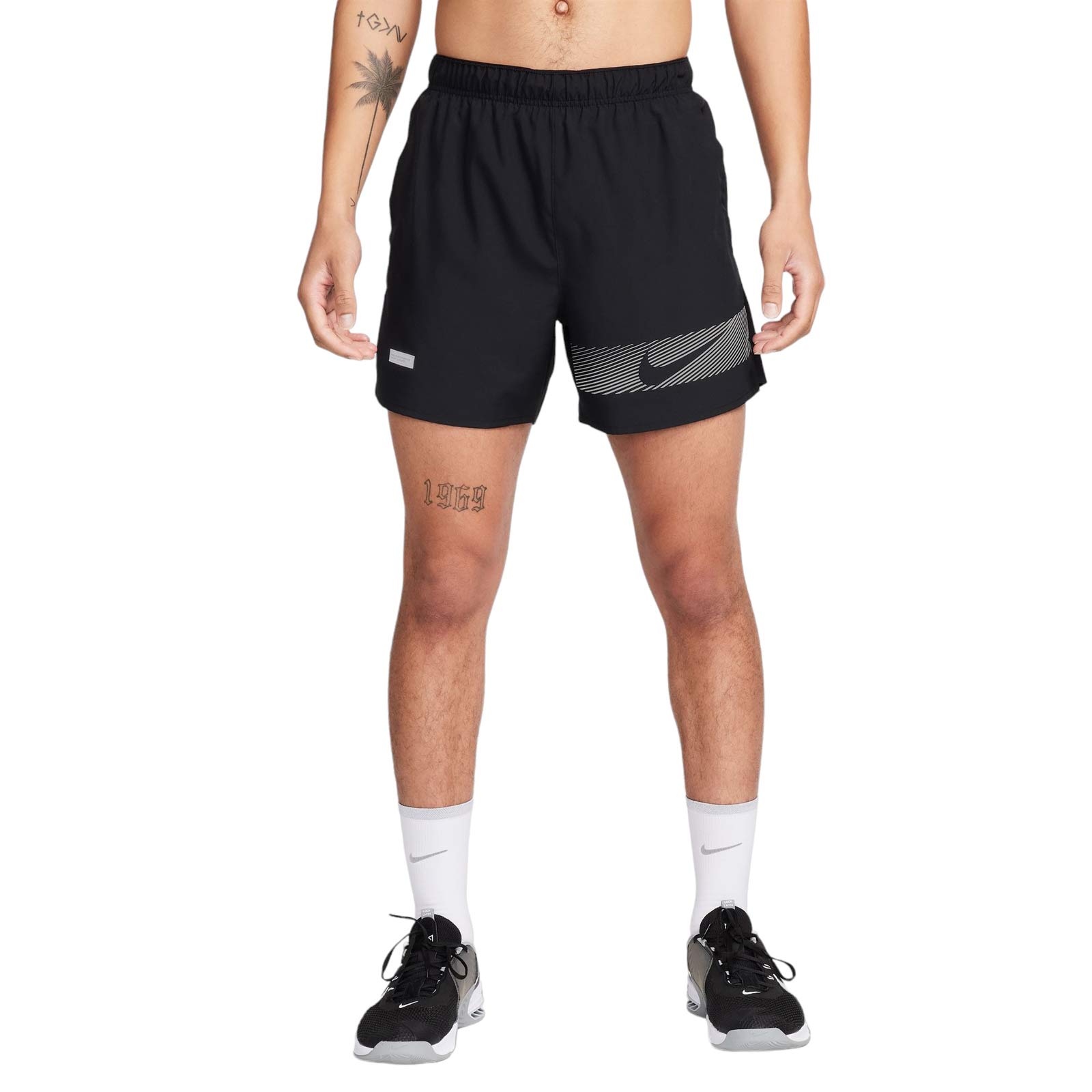 NIKE CHALLENGER FLASH MENS DRI-FIT 5" BRIEF-LINED RUNNING SHORTS