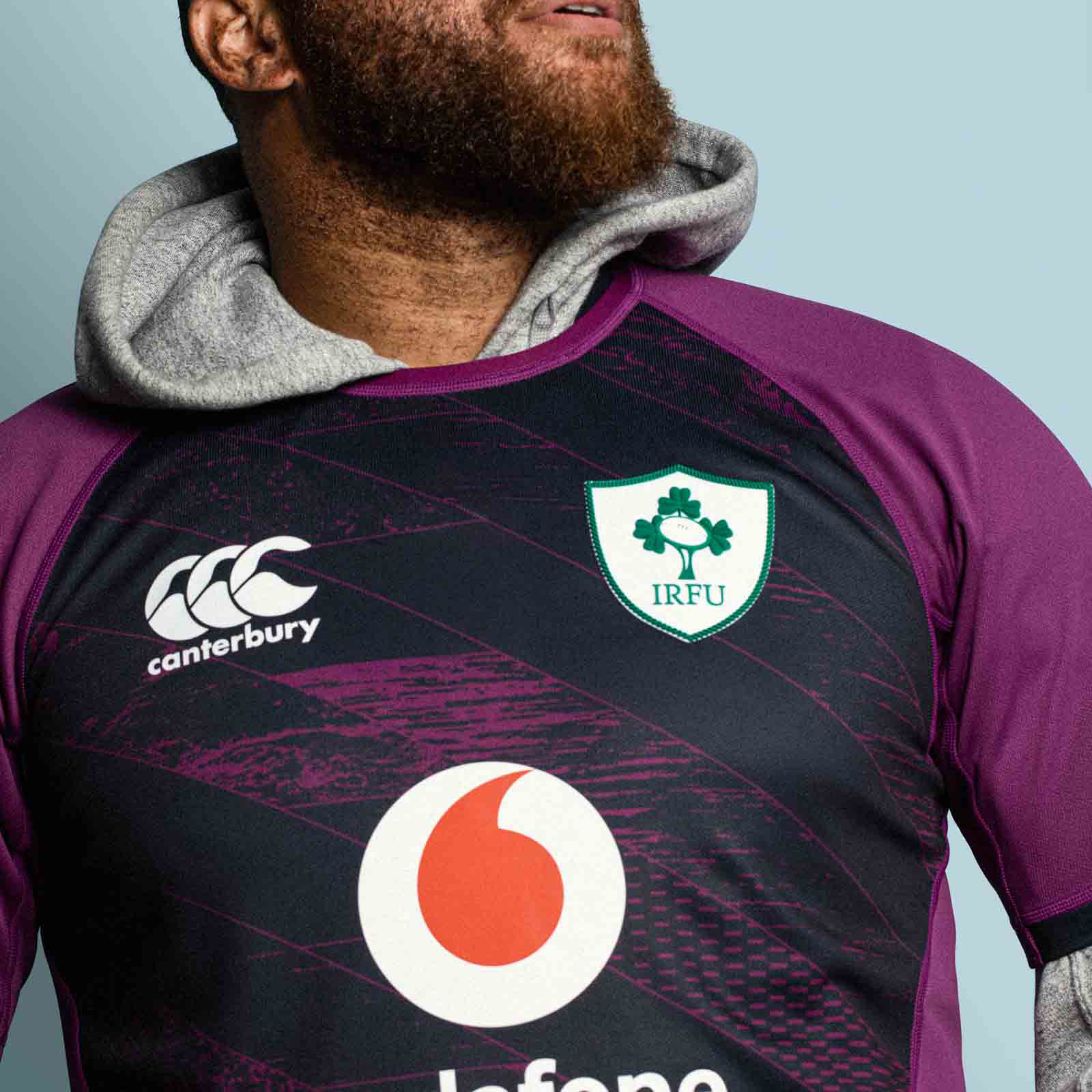 Canterbury officiel homme Irlande Rugby RWC 2019 Vapodri suppléant Pro Jersey