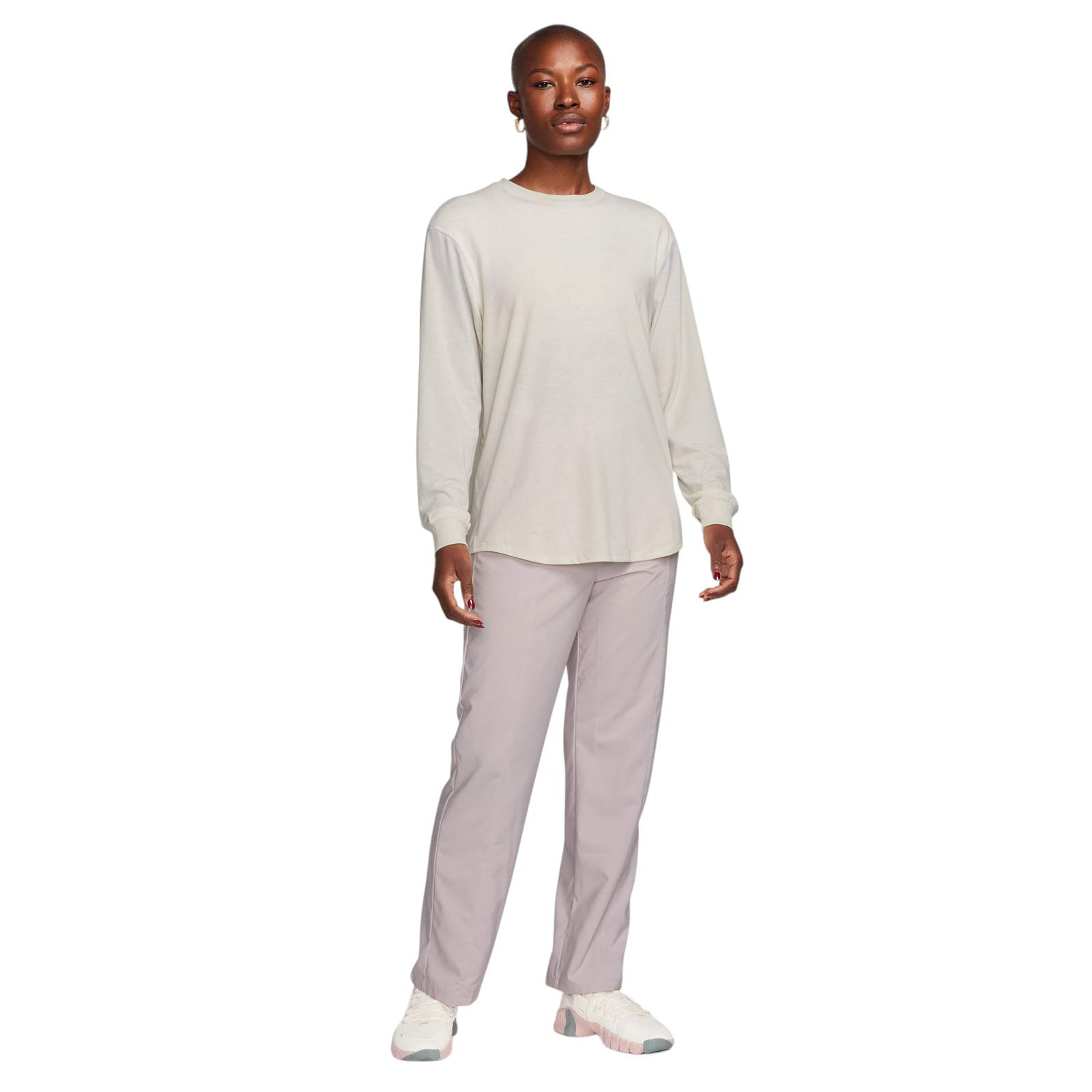 NIKE ONE RELAXED WOMENS DRI-FIT LONG-SLEEVE TOP