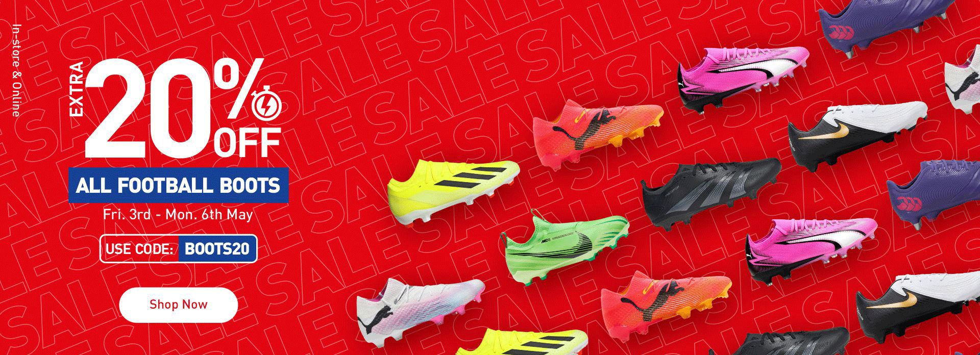 Football Boots 4-Day Sale | Intersport Elverys